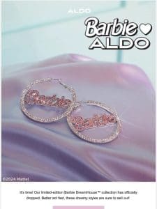Barbie™ x ALDO just launched