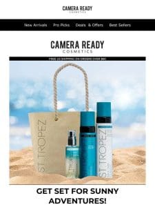 Beach Days Are Better with a Free Gift from St. Tropez ??