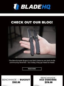 Benchmade Bugout vs 940 Osborne – Which is better?