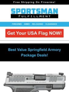 Best Value Springfield Armory PKG Deals Starting At $409.99!