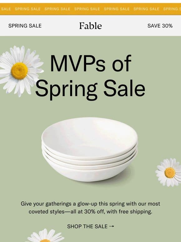 Best of Spring Sale