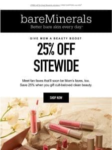 Best sellers are ?25% OFF?