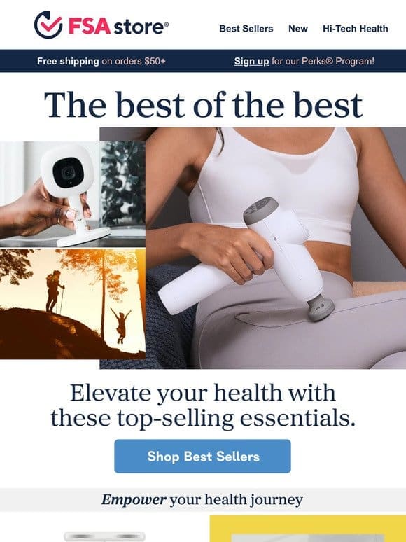 Bestselling health favorites， 100% eligible