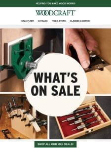 Big Woodworking Deals for You