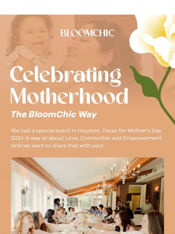BloomChic met Moms: Danced， Laugh and Dazzled