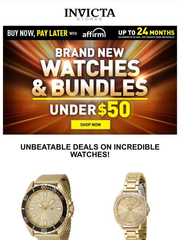 Brand NEW✨WATCHES & BUNDLES Under $50 ❗