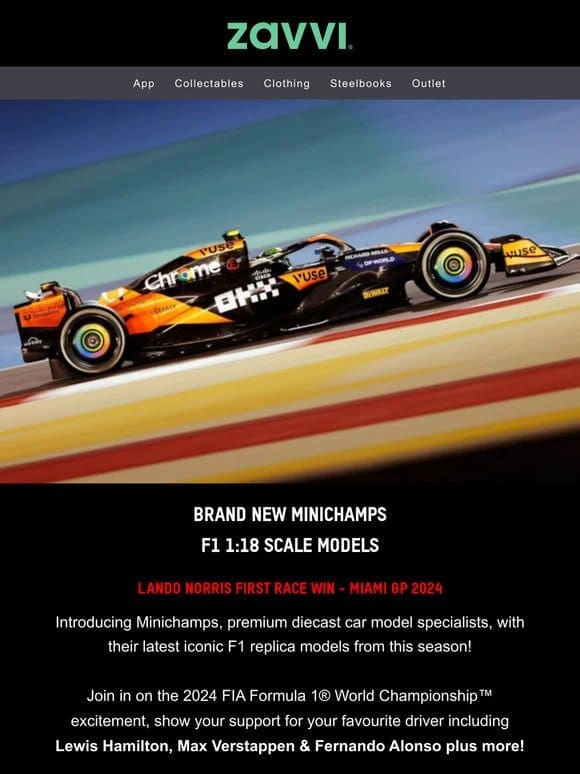 Brand New! Formula 1 Premium Collectibles