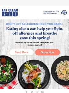 Breathe Easy with Ready Made Meals