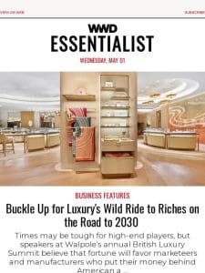 Buckle Up for Luxury’s Wild Ride to Riches on the Road to 2030