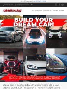 Build Your Dream Car!