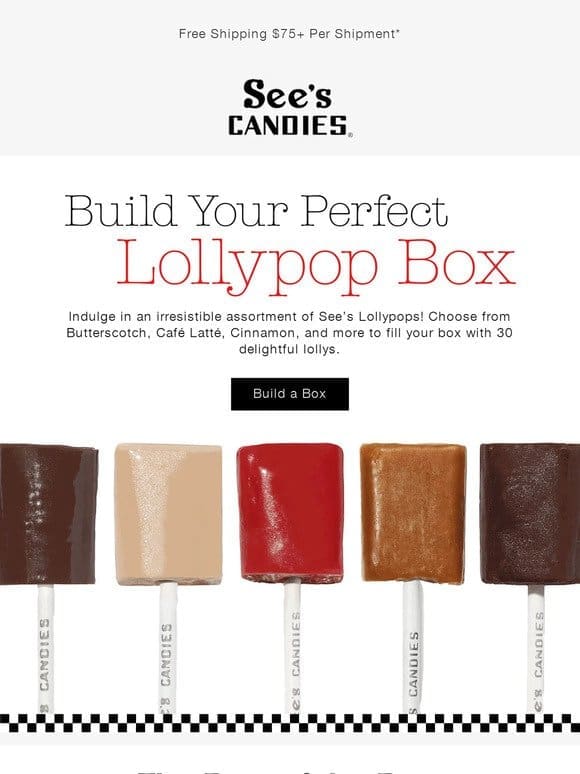 ? Build Your Own Lollypop Mix ?