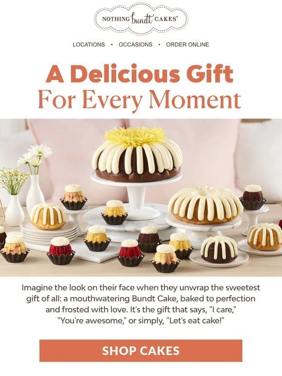 Bundt Cakes = Everyone’s Favorite Gifts ?