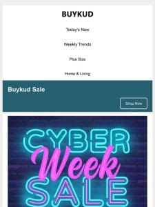 Buykud Cyber Week Sale