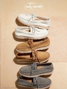 COLLAB AHOY: Sperry By Todd Snyder