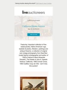 California Auctioneers | California Estates Auction