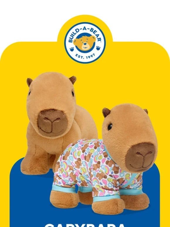 Capybara Now in Stores!