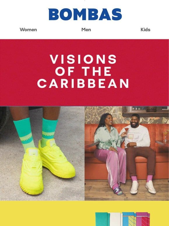 Caribbean-Inspired Socks， Made to Give Back