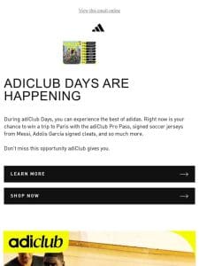 Catch up on adiClub Days