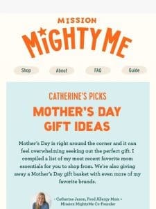 Catherine’s Picks: Last Minute Mother’s Day Gifts