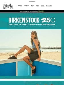 Celebrate Birkenstock With Us