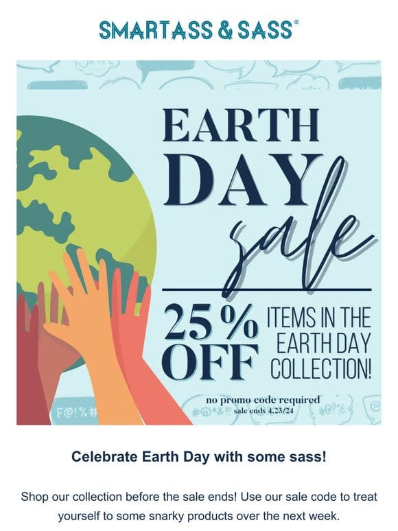 Celebrate Earth Day with a NEW SALE