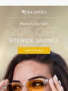 Celebrate Mothers: Shop 20% Off!
