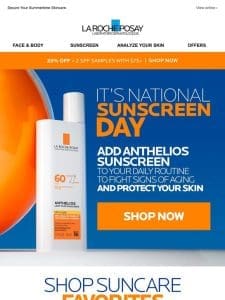 Celebrate National Sunscreen Day with us!