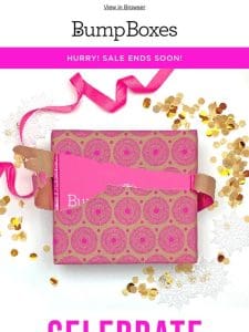 Celebrate YOUR Pregnancy! Our most popular boxes are on SALE!
