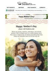 Celebrate moms and motherly figures