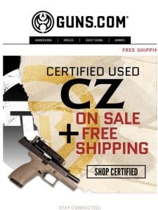 Certified Used CZ ON SALE + FREE SHIPPING!