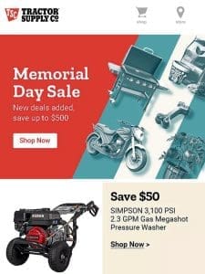 Check This Out – NEW Memorial Day Deals added Today