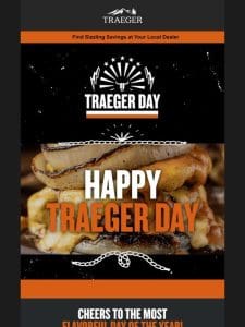 Cheers to #TraegerDay