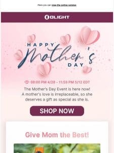 Choose the best gift this Mother’s Day!