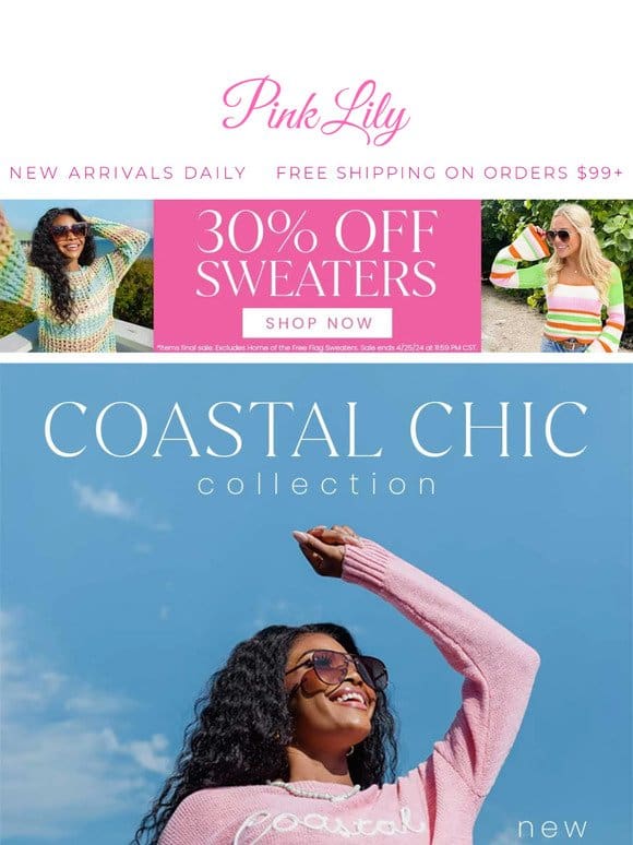 Coastal Chic Collection: NEW styles added ??