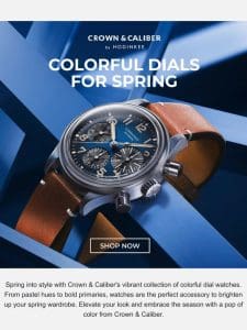 Colorful Dials For Spring ☀️