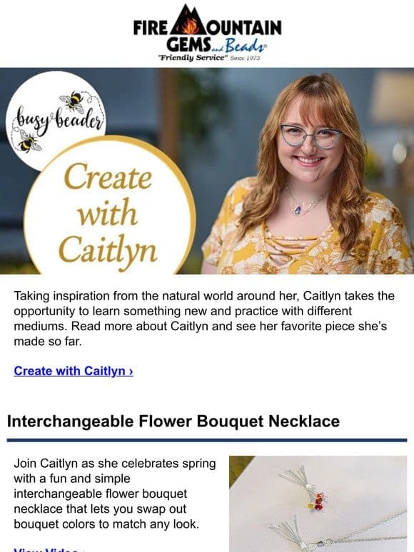 Create with Caitlyn of Busy Beader