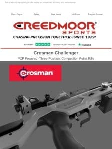 Crosman Challenger Air Rifle – Precision in Every Shot!