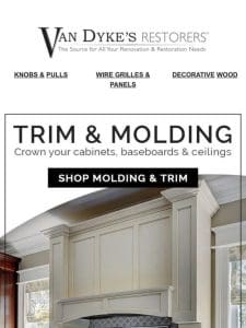 Crown Molding， the Royal Treatment for Your Home