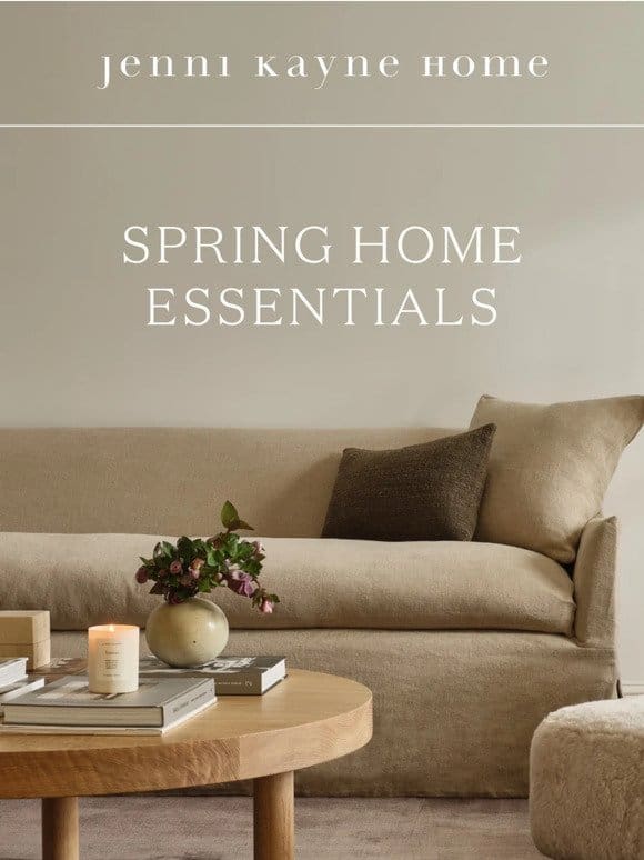 Curate Your Dream Spring Space