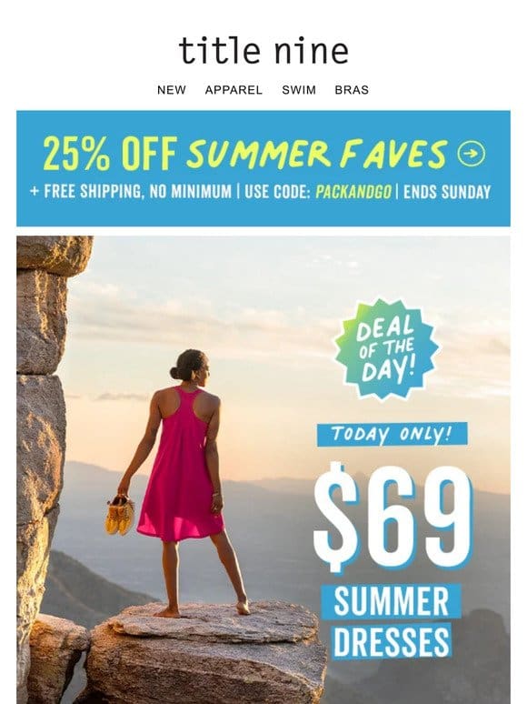 DEAL OF THE DAY! $69 Summer Dresses