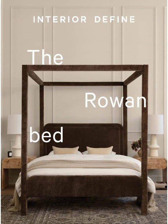 DESIGN SPOTLIGHT: The Rowan Bed