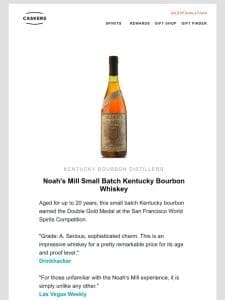 [DOUBLE GOLD WINNER] Noah’s Mill Small Batch Kentucky Bourbon Whiskey