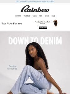 Denim That Shows You Off ??From $7.97