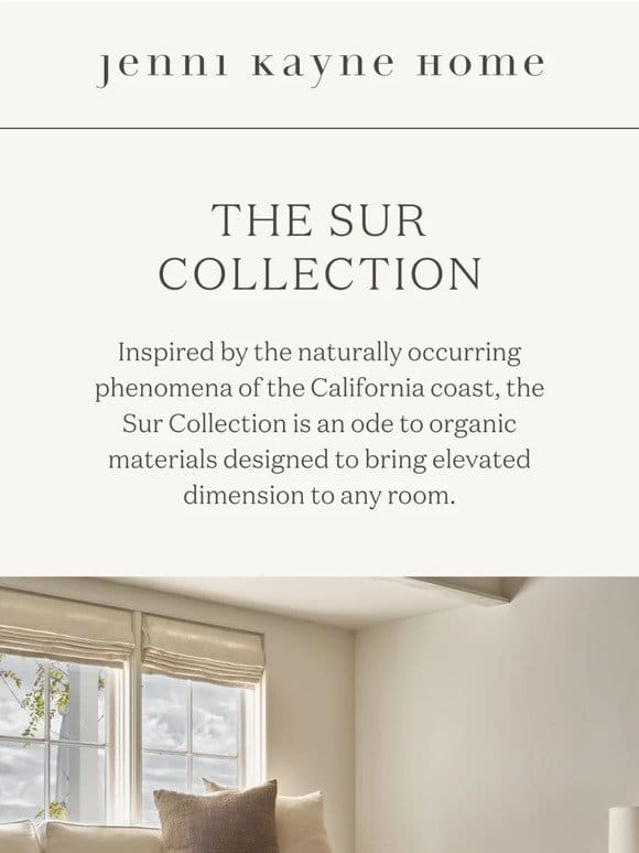 Design Spotlight: The Sur Collection