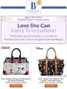 Designer-Style Handbags for Mom