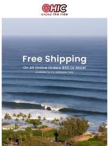 Did You Hear? We’ve Got FREE Shipping!