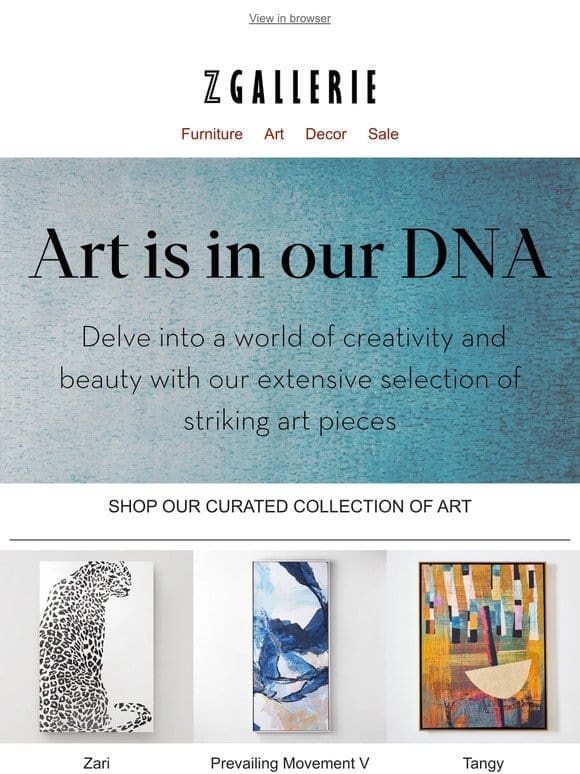 Discover Artistry: Adorn Your Space with Our Curated Art Collection!