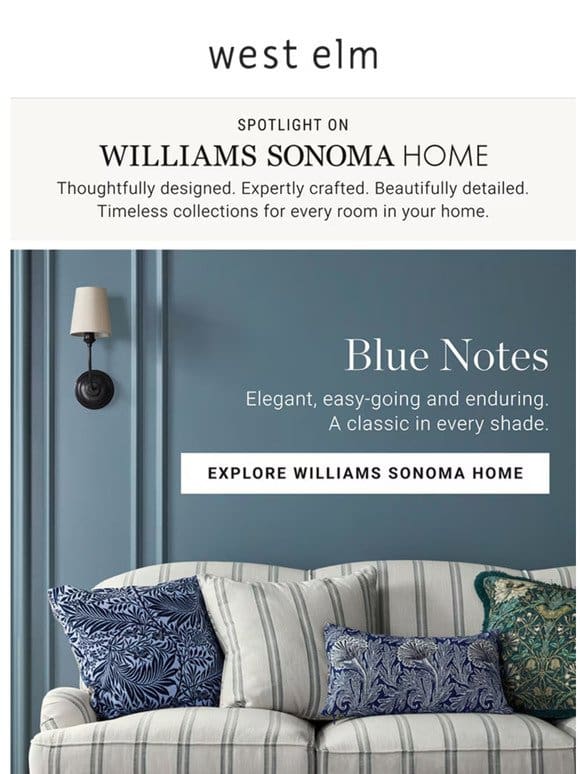 Discover Williams Sonoma Home