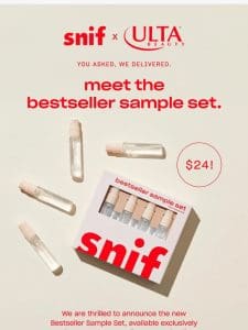 Do you sell a sample set?!