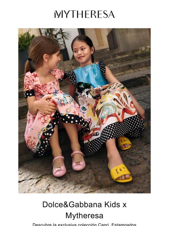 Dolce&Gabbana Kids x Mytheresa: la exclusiva colección Capri